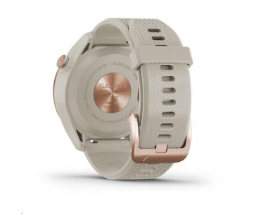 Garmin golfové hodinky Approach S42 Rose Gold/Light Sand Silicone