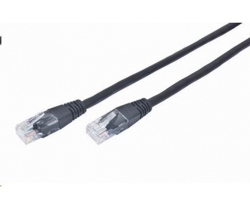 GEMBIRD kabel patchcord Cat5e UTP 0,5m, černý