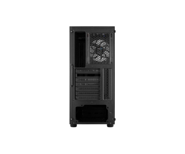 AEROCOOL skříň Menace Saturn FRGB ML G, Mid tower, 2x USB 3.0, 2x audio, 1x 120mm FRGB Fan, bez zdroje