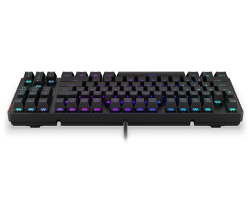 Endorfy herní klávesnice Thock TKL Red / drátová / USB / red switch / mechanická / CZ layout / černá RGB