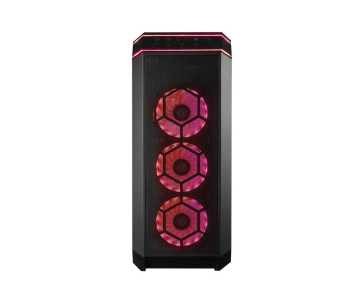 CHIEFTEC skříň STALLION 3, ATX, 1x USB-C 3.2, 2x USB 3.1, 1x USB 2.0, 4x 120mm RGB Fan, černá