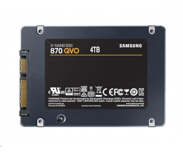 SSD  2,5" Samsung 870 QVO SATA III-4000GB