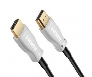 PREMIUMCORD Kabel HDMI optický fiber High Speed with Ether. 4K@60Hz, 20m, M/M, zlacené konektory