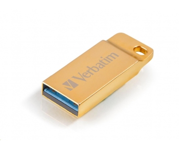 VERBATIM Flash Disk 16GB Metal Executive, USB 3.0, zlatá, kovová