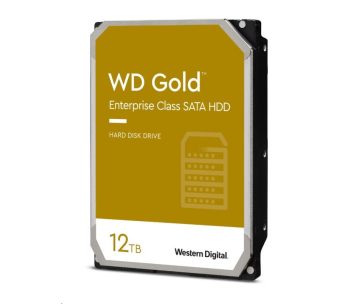 WD GOLD WD122KRYZ 12TB, SATA III 3.5", 256MB 7200RPM, 255MB/s, CMR, Enterprise