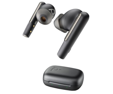 Poly Voyager Free 60 MS Teams bluetooth headset, BT700 USB-C adaptér, nabíjecí pouzdro, černá