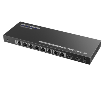 PREMIUMCORD HDMI 1-8 splitter+extender po CAT6/6a/7, UHD 4K@30Hz až na 70m