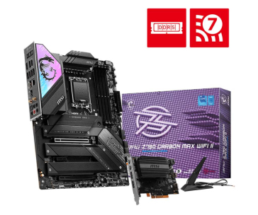 MSI MB Sc LGA1700 MPG Z790 CARBON MAX WIFI II, Intel Z790, 4xDDR5, 1xHDMI, WI-FI