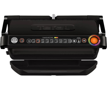 Tefal GC722834 Optigrill+ XL, gril, kontaktní, 2000 W, 9 programů grilování, tác na šťávu, automatický senzor, černý