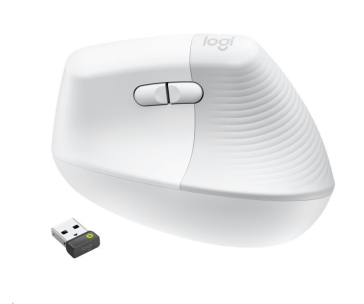 Logitech Wireless Mouse Lift for Business, off-white / pale grey