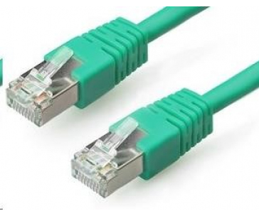 GEMBIRD kabel patchcord CAT6 stíněný FTP 2m, zelený