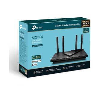 TP-Link Archer AX55 Pro OneMesh/EasyMesh WiFi6 router(AX3000,2,4GHz/5GHz,3xGbELAN,1x2,5GbELAN/WAN,1xGbELAN/WAN,1xUSB3.0)