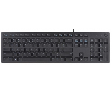 DELL Multimedia Keyboard-KB216 - US International (QWERTY) - Black (RTL BOX)