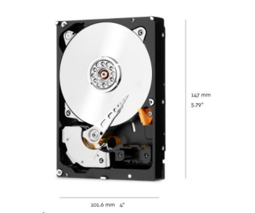 WD RED Pro NAS WD103KFBX 10TB, SATA III 3.5", 512MB 7200RPM, 267MB/s, CMR