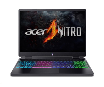 ACER NTB Nitro 16 (AN16-42-R0GF),Ryzen9 8945HS,16" WQXGA,32GB,1024GB SSD,GeForce RTX 4070,W11H,Black