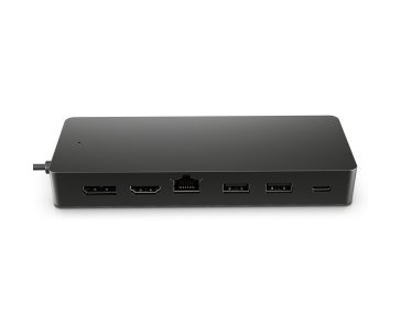 HP dock -  Universal USB-C Multiport Hub (2x USB-A 3.2, 1xUSB-C, 1xHDMI 2.0, 1xDP 1.2, USB-C 65W, RJ45, bez zdroje