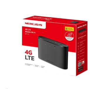 Mercusys MT110 WiFi4 4G LTE router (N150, 4G LTE, 2,4GHz, 1xnanoSIM)