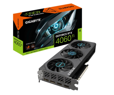 GIGABYTE VGA NVIDIA GeForce RTX 4060 Ti EAGLE OC 8G, 8G GDDR6, 2xDP, 2xHDMI