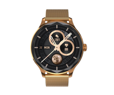 Garett Smartwatch Viva gold steel