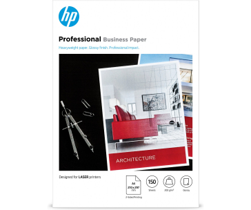 HP Prof Gls LJ A4 200g 150sh FSC Paper (laser)