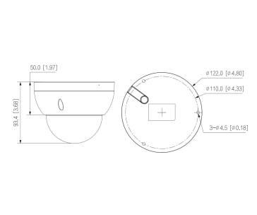 Dahua IPC-HDBW2441R-ZAS-27135, IP kamera, 4Mpx, 1/2.9" CMOS, objektiv 2,7-13,5 mm, IR<40, IP67, IK10