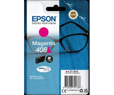 EPSON ink Magenta 408L DURABrite Ultra Ink