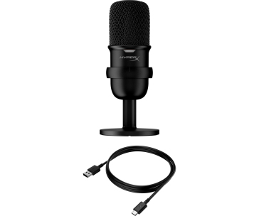 HyperX SoloCast - USB Microphone (Black)  (HMIS1X-XX-BK/G) - Mikrofon