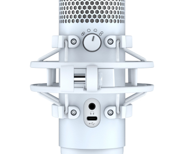 HyperX QuadCast S USB WHT Microphone - Mikrofon