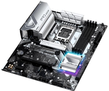 ASRock MB Sc LGA1700 Z790 PRO RS, Intel Z790, 4xDDR5, 1xDP, 1xHDMI