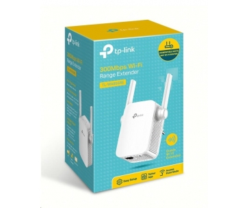 TP-Link TL-WA855RE WiFi4 Extender/Repeater (N300,2,4GHz,1x100Mb/s LAN)