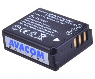 AVACOM Panasonic CGA-S007, DMW-BCD10 Li-ion 3.7V 1000mAh 3.7Wh