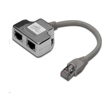 PremiumCord Modulární RJ45 2 porty 10/100Base T