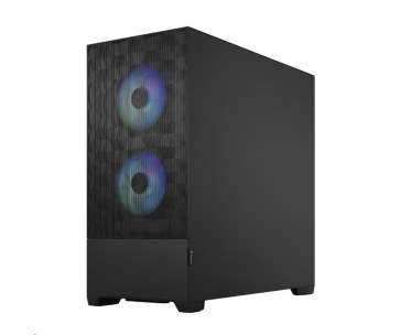 FRACTAL DESIGN skříň Pop Air RGB Black TG Clear Tint, 2x USB 3.0, bez zdroje, ATX