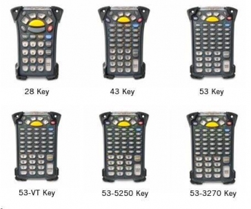 Motorola/Zebra terminál MC9200 GUN, WLAN, LORAX, 512M/2G, 53 key, WE, BT