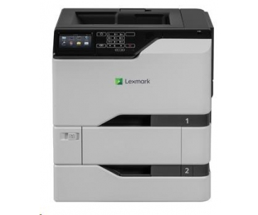 LEXMARK tiskárna CS725dte, A4 COLOR LASER, 1024MB, USB/LAN, duplex, dotykový LCD, 2x zásobník papíru