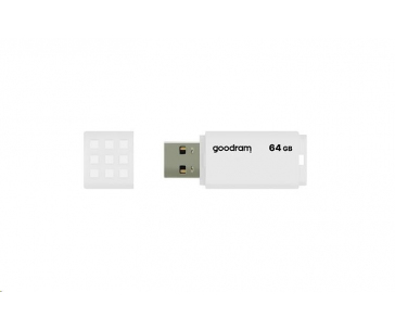 GOODRAM Flash Disk 64GB UME2, USB 2.0, bílá