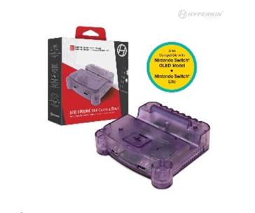 Hyperkin RetroN S64 Console Dock for Nintendo Switch (Purple)