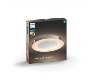 PHILIPS Adore Stropní svítidlo, Hue White ambiance,  230V, 1x40W integr.LED, Chrom (3418411P6)