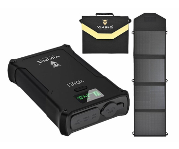 Viking outdoorová powerbanka VIDAR I, 36000 mAh + solární panel L60