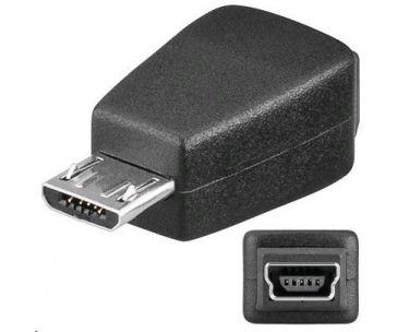 PREMIUMCORD Redukce USB 2.0 Mini B - Micro B (F 5pin/M)