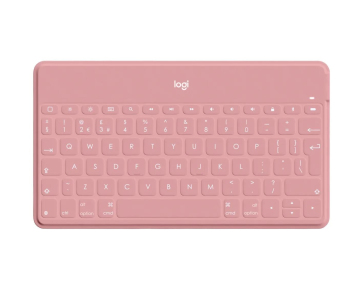 Logitech Keyboard Keys-To-Go, US, blush, apple