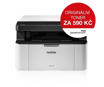 BROTHER multifunkce mono laserová DCP-1623WE A4, A4 sken, 20ppm, 32MB, 600x600copy, GDI, USB, WiFi  - BENEFIT