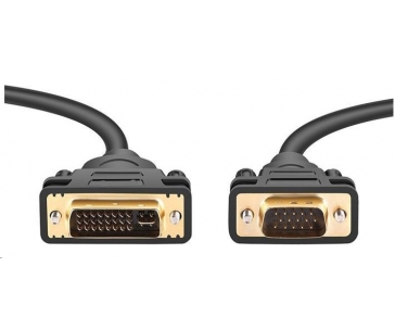 PremiumCord DVI-VGA kabel 1m