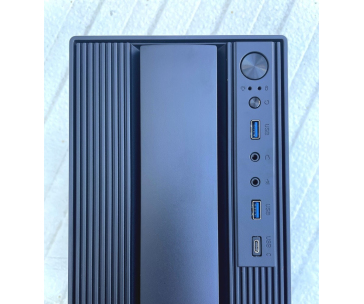 EUROCASE skříň MC MF-300B, Micro Tower, 1xUSB-C, 2xUSB 3.0, 2x audio, bez zdroje