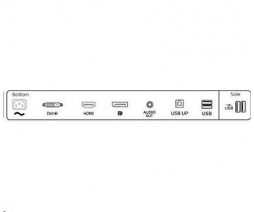 Philips MT IPS LED 23,8" 245B1/00 - IPS panel, 2560x1440, DVI-D, HDMI, DP, USB, repro, pivot