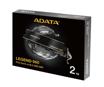 ADATA SSD 2TB LEGEND 960, PCIe Gen4 x4, M.2 2280, (R:7400/ W:6800MB/s)