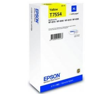 EPSON Ink bar WF-8xxx Series Ink Cartridge XL Yellow - 4000str. (39 ml)