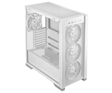 ASUS case TUF GAMING CASE (GT302) TG, Mid Tower, 4x 140mm ARGB Fan, bílá