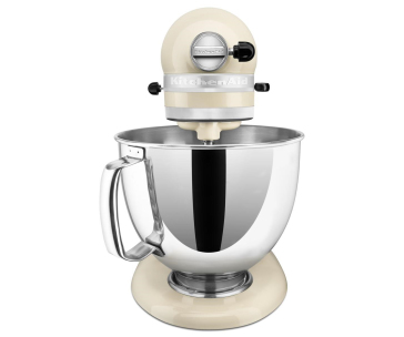 KitchenAid Artisan 5KSM175PSEAC kuchyňský robot, 10 rychlostí, planetární systém, celokovová konstrukce, mandlová