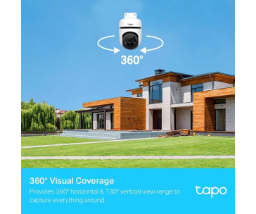 TP-Link Tapo C500 venkovní kamera, (5MP, PTZ, Full HD 1080p, WiFi, IR 30m)